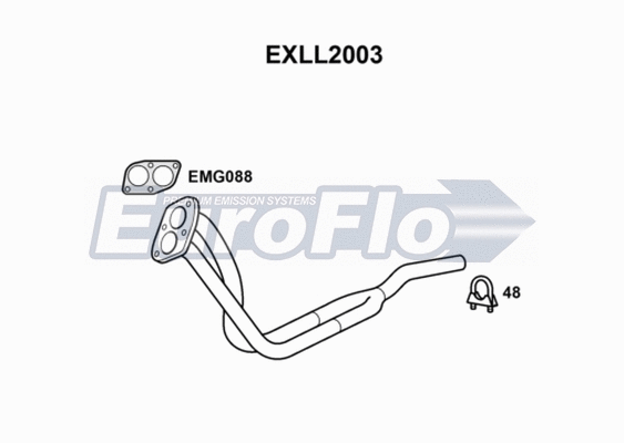 Exhaust Pipe (EXLL2003)