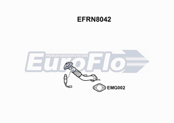 Exhaust Pipe (EFRN8042)