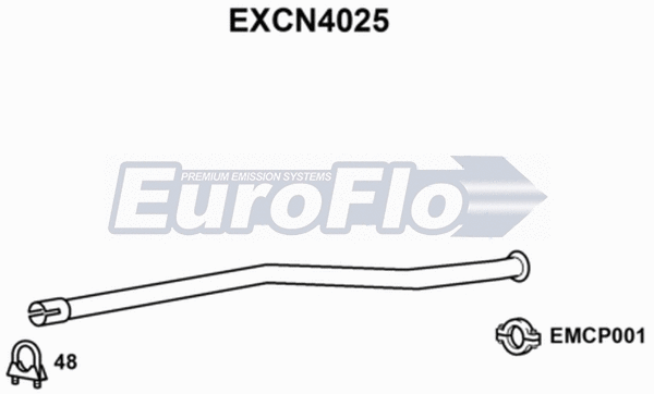 Exhaust Pipe (EXCN4025)