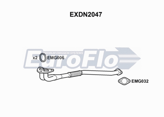 Exhaust Pipe (EXDN2047)