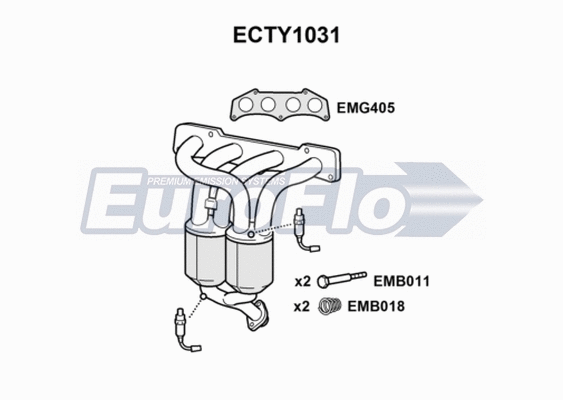 Catalytic Converter (ECTY1031)