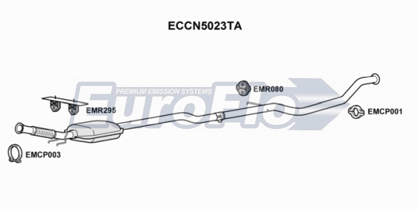 Catalytic Converter (ECCN5023TA)