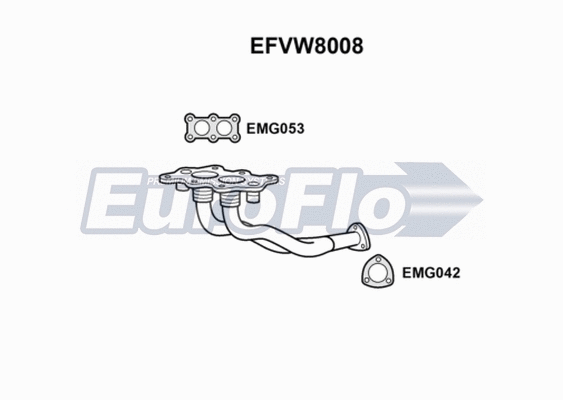 Exhaust Pipe (EFVW8008)