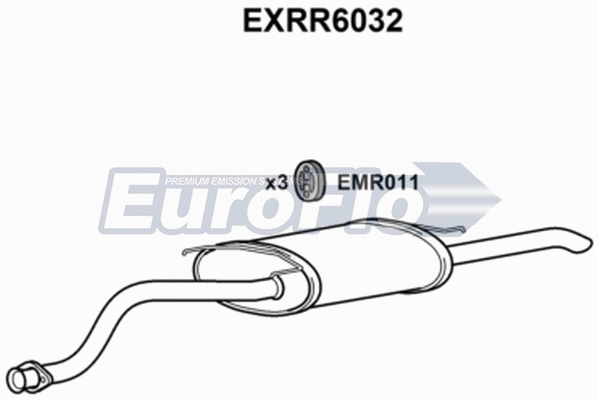 Rear Muffler (EXRR6032)