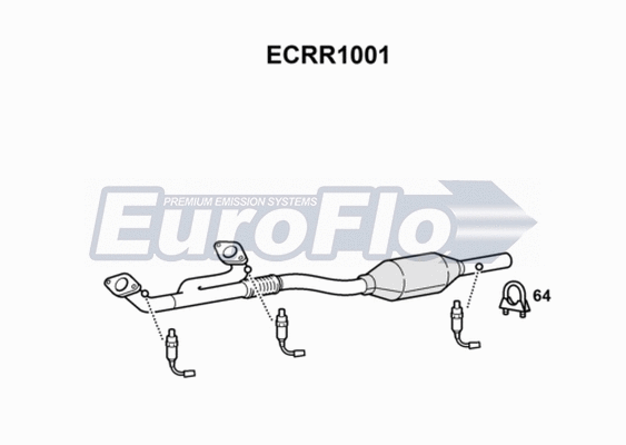 Catalytic Converter (ECRR1001)