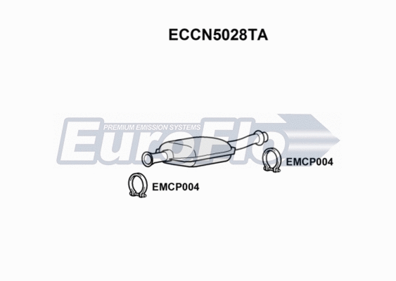 Catalytic Converter (ECCN5028TA)