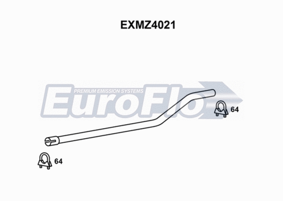Exhaust Pipe (EXMZ4021)