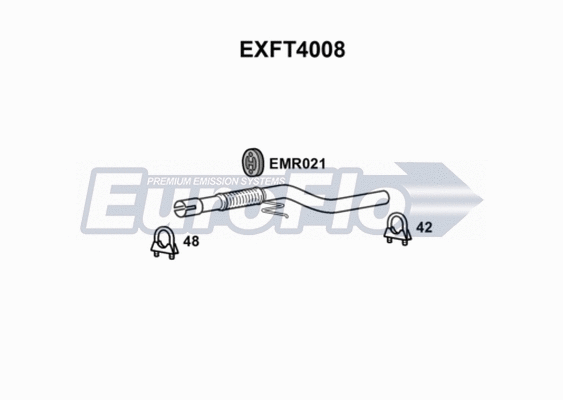 Exhaust Pipe (EXFT4008)