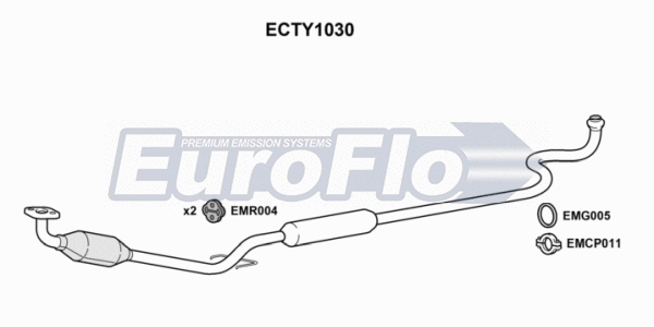 Catalytic Converter (ECTY1030)