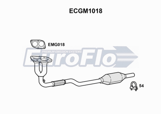 Catalytic Converter (ECGM1018)