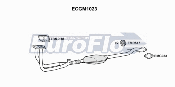 Catalytic Converter (ECGM1023)