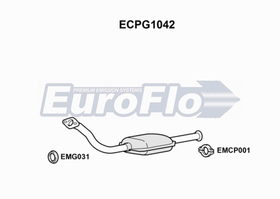 Catalytic Converter (ECPG1042)