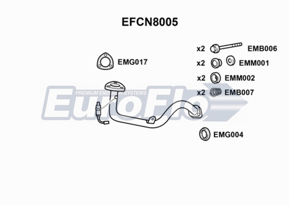 Exhaust Pipe (EFCN8005)
