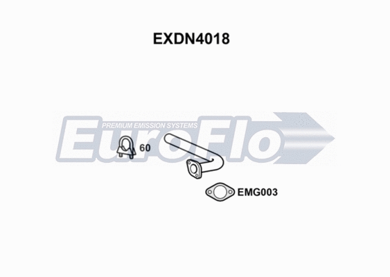 Exhaust Pipe (EXDN4018)