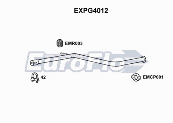 Exhaust Pipe (EXPG4012)
