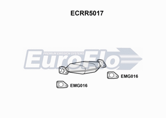 Catalytic Converter (ECRR5017)