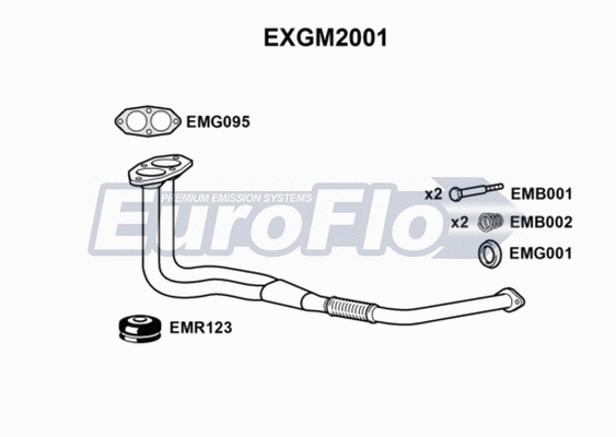 Exhaust Pipe (EXGM2001)