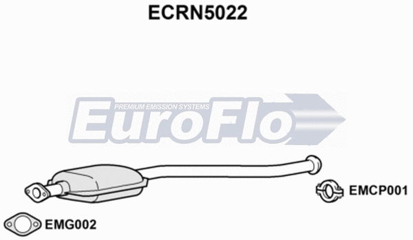 Catalytic Converter (ECRN5022)