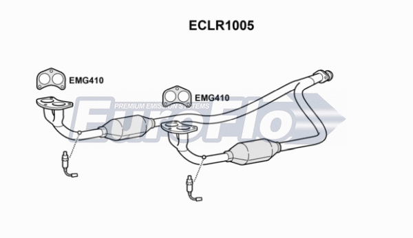 Catalytic Converter (ECLR1005)