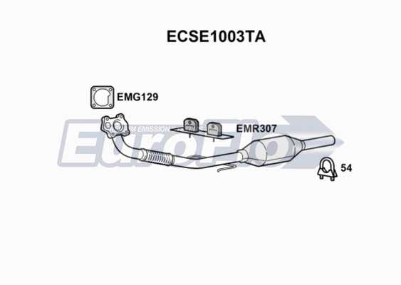 Catalytic Converter (ECSE1003TA)