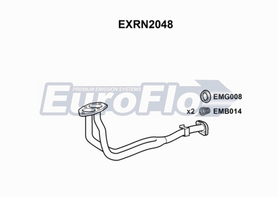 Exhaust Pipe (EXRN2048)