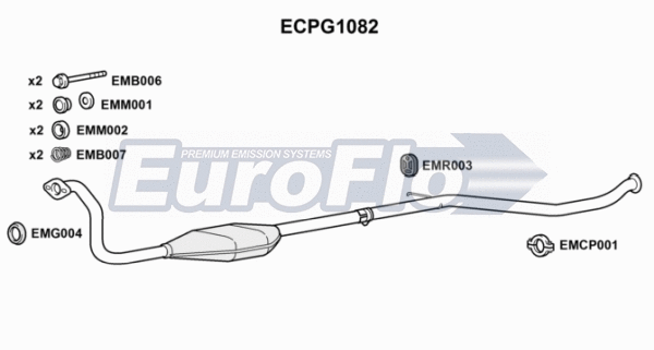 Catalytic Converter (ECPG1082)