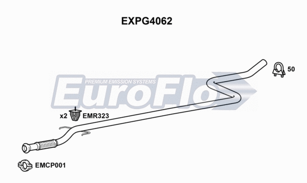 Exhaust Pipe (EXPG4062)