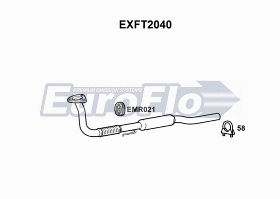 Exhaust Pipe (EXFT2040)