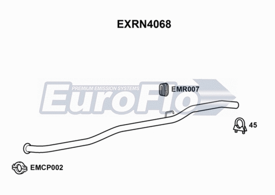 Exhaust Pipe (EXRN4068)