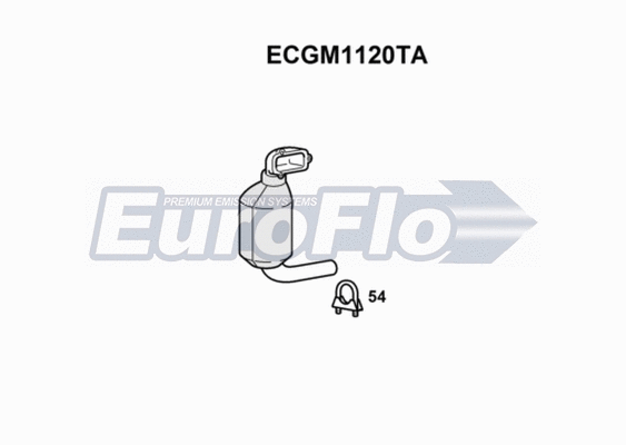 Catalytic Converter (ECGM1120TA)