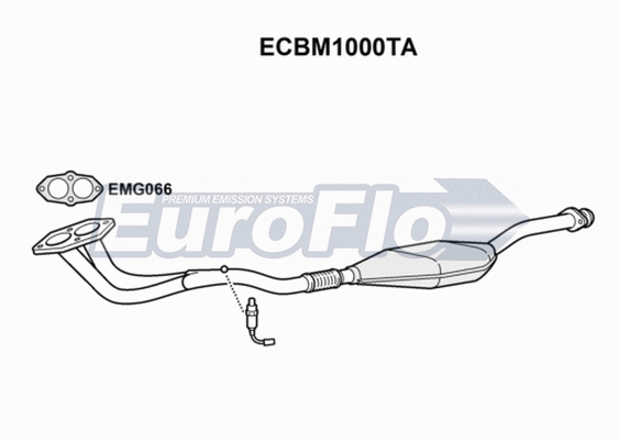 Catalytic Converter (ECBM1000TA)