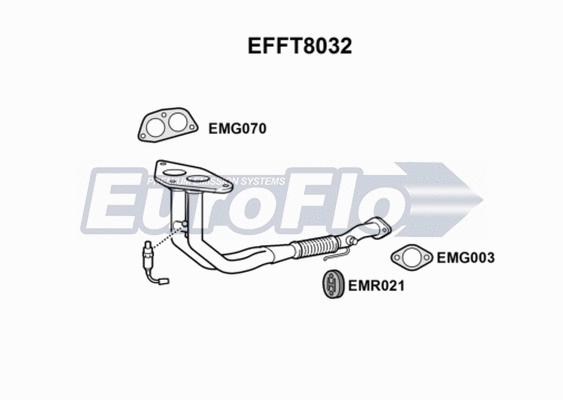 Exhaust Pipe (EFFT8032)