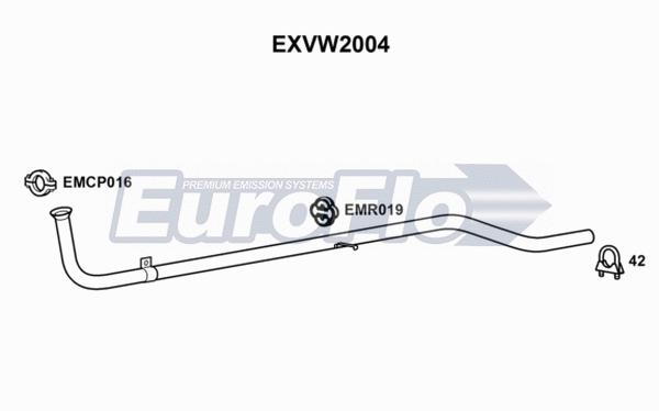 Exhaust Pipe (EXVW2004)