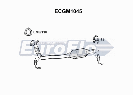 Catalytic Converter (ECGM1045)