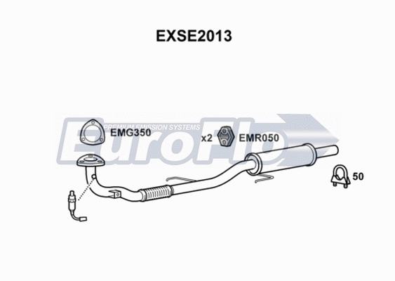 Exhaust Pipe (EXSE2013)