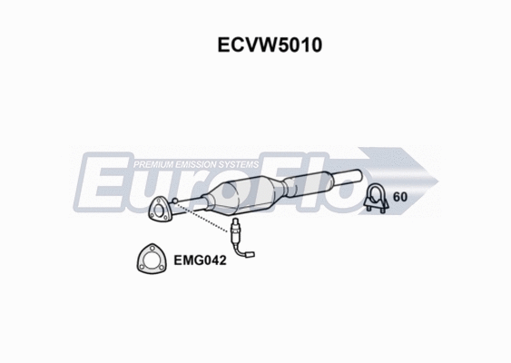 Catalytic Converter (ECVW5010)