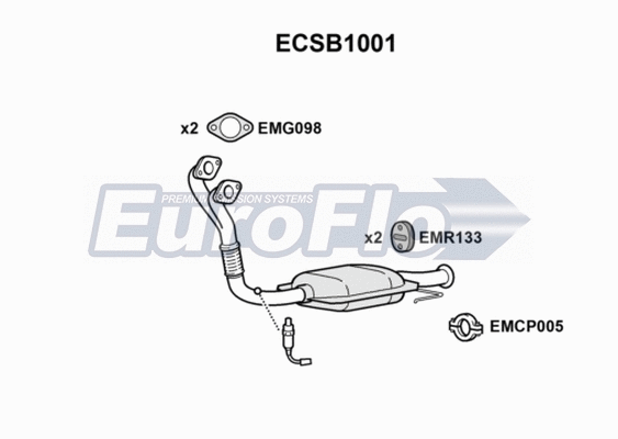 Catalytic Converter (ECSB1001)