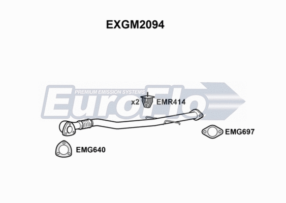 Exhaust Pipe (EXGM2094)