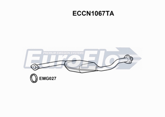 Catalytic Converter (ECCN1067TA)