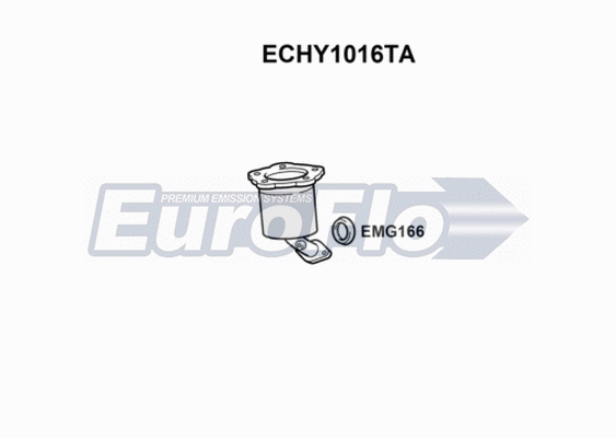 Catalytic Converter (ECHY1016TA)