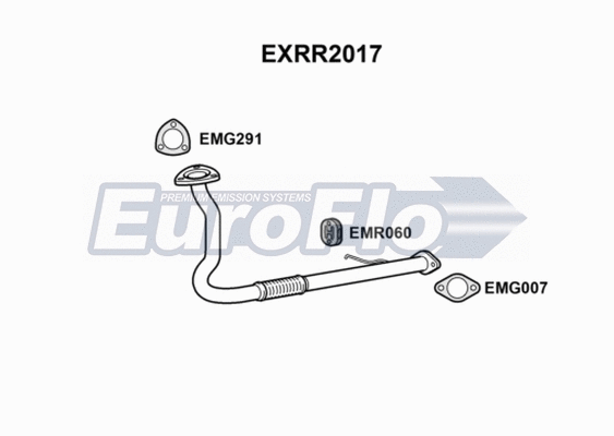 Exhaust Pipe (EXRR2017)