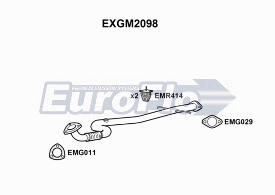 Exhaust Pipe (EXGM2098)