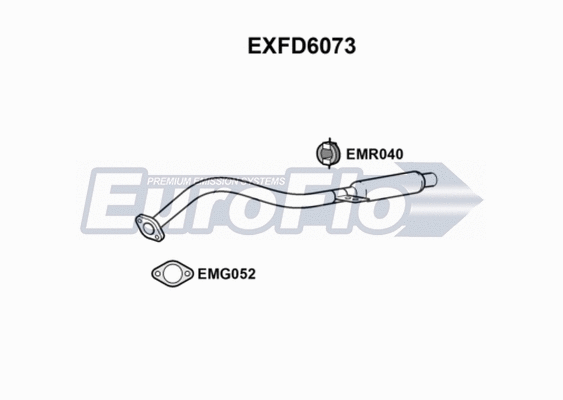 Rear Muffler (EXFD6073)