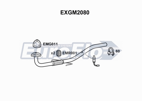 Exhaust Pipe (EXGM2080)