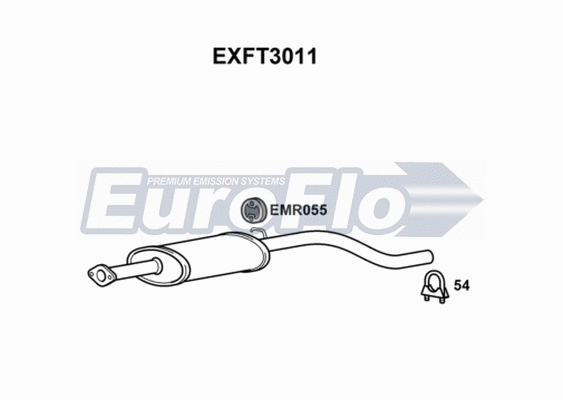 Centre Muffler (EXFT3011)
