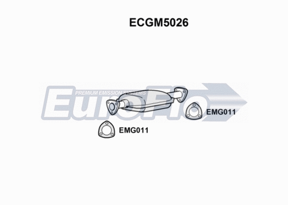 Catalytic Converter (ECGM5026)