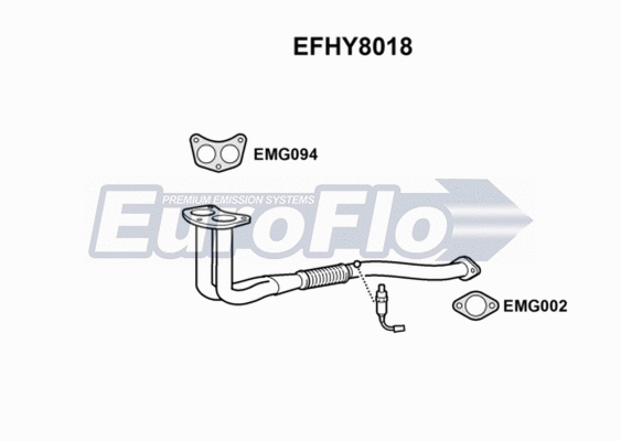 Exhaust Pipe (EFHY8018)