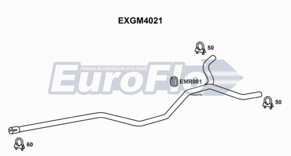 Exhaust Pipe (EXGM4021)