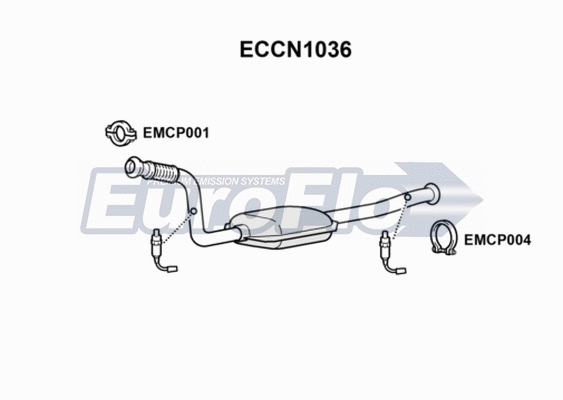 Catalytic Converter (ECCN1036)