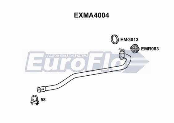 Exhaust Pipe (EXMA4004)